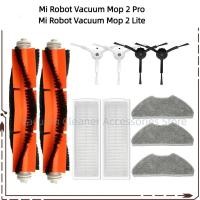 ราคา Xiaomi Mi Robot Vacuum Mop 2 Pro / 2 Lite เครื่องดูดฝุ่นหุ่นยนต์ แปรงลูกกลิ้ง ตัวกรอง ม็อบ (56410321515)