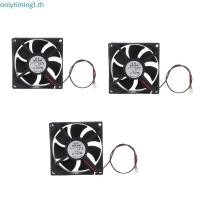 ราคา Onlytiming 80x25 มม.พัดลมระบายความร้อน CPU 5V 12V 24V 2pin พัดลมเงียบ CPU Cooler แชสซีหม้อน้ํา (55613589271)