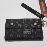 ราคา พร้อมส่ง กระเป๋าสตางค์ Porter กระเป๋า porter กระเป๋าแฟชั่น ผู้ชาย เด็กผู้ชาย Wallet Bag Porter Brand สีดำ ลาย HP (5842682498)