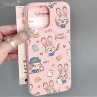 ราคา น่ารัก Judy Jelly 2nd 1 สีชมพูนุ่มสําหรับ iPhone 17 17 17Air 16 15 Pro Max 14 Plus 11 12 13 iPhoneX Xs Max XR 11Pro 11Pro Max 6 6s Plus 7 8 Plus SE 2020 7P 8P 8P Cover เซียงรุ่ย (55759617571)