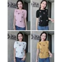 ราคา JAJA KNITWEAR เสื้อไหมพรมคอกลม ปักนก (2413674749)