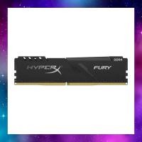 ราคา 4GB (4GBx1) DDR4/2666 RAM PC (แรมพีซี) KINGSTON HyperX FURY BLACK (HX426C16FB3/4) ประกันLT (10797668463)