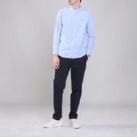 ราคา เสื้อเชิ้ตแขนยาว สีฟ้า John Henry (27379809776)