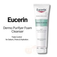 ราคา [คลีนซิ่งโฟม] Eucerin DermoPURIFYER 150ml | ผิวมัน สิว เฟเชียล คลีนเซอร์ (27683149870)