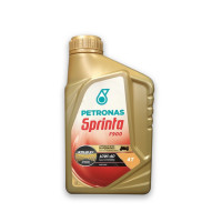 ราคา น้ำมันหล่อลื่น น้ำมันเครื่อง มอเตอร์ไซค์ Petronas ปิโตรนาส Sprinta F900 4T 10W40 สังเคราะห์แท้ 100% ขนาด 1 ลิตร (5962133046)