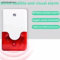 ราคา (GOOD) Strobe Siren Alarm 103 DB Horn 12 V/24 V/220 V สายไฟกระพริบนาฬิกาปลุกกลางแจ้งตํารวจ Strobe Light Siren Alarm (ใหม่) (51514163301)