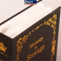 ราคา MAKY Vintage Photo Albums Picture Case Storage Scrapbooking Picture Case Photo Album TH (47663034322)