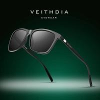ราคา VEITHDIA Brand Sunglasses Unisex Retro Aluminum+TR90 Sunglasses Polarized Lens Vintage Eyewear Sun Glasses For Men/Women (57300336344)