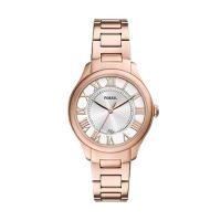 ราคา Fossil นาฬิกา Gilmore Three-Hand Date Rose Gold-Tone Stainless Steel Watch ES5394 นาฬิกาข้อมือผู้หญิง (50011987658)