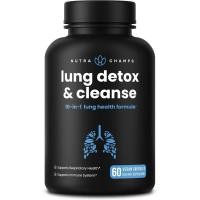 ราคา NutraChamps Mullein Leaf Extract for Lung Detox Extra Strength Lung Cleanse for Smokers, Mullein Capsules Lung Support อาหารเสริมสําหรับทางเดินหายใจ Lung Health (25998141741)