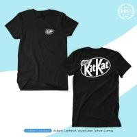 ราคา KitKat เสื้อยืดขนมช็อคโกแลต Distro Cotton Combed 30s Graphic Tee KAOS KAGE (55414364023)