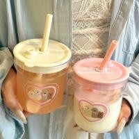 ราคา แก้ว แก้วน้ำ แก้วกาแฟ ลายสุนัข มีฝา สำหรับร้านกาแฟ แก้วโบรอนซิลิเกตสูง (51712173717)