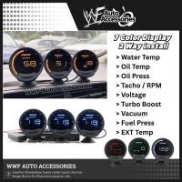 ราคา GReddy Sirius LCD Racing Controller / Sensor / Gauge / Meter 7 Color Volt / Vacuum Turbo / Water / Oil Temp / การใช้กด (47460736455)