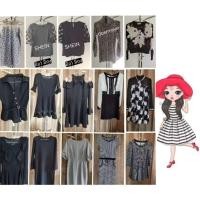 ราคา Lot#7_เสื้อ&เดรสสั้น สีดำ สีเข้ม *มือสอง(13/05/69) (24677179832)