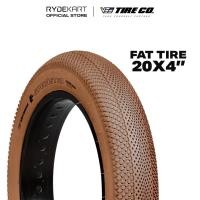 ราคา Rydekart Vee Tire Co 20×4 Speedster Brown ยาง Fatbike ขนาด 20X4 นิ้ว (57913476223)