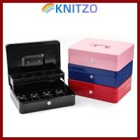 ราคา กล่องเงิน ถัก กล่องเงินสดแบบล็อคได้ความจุขนาดใหญ่ทนทานไม่สามารถจับแข็งแรงเหรียญโลหะธนาคารสําหรับเงินสดร้านสะดวกซื้อ (53065041348)