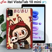 ราคา For itel VistaTab 10 mini (Model : P08002L) 8" Tablet Pattern Painted Case Soft TPU Back Cover (45953342923)