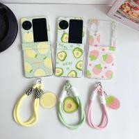 ราคา เคสโทรศัพท์แบบพับได้สําหรับ Oppo Find N2 N3 สร้อยข้อมือลายผลไม้พลิกเคสโทรศัพท์ TPU แบบแข็ง (27753293347)