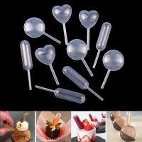 ราคา [LightHive] 50 ชิ้น Mini Liquid Squeeze Droppers ทิ้ง Jam Dropper สําหรับ Cupcake ซอส Transfer tes Droppers เค้กเครื่องมือขนม (TH) (57410955017)