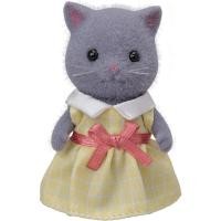 ราคา พร้อมส่ง Sylvanian Families Persian Cat Girl มือ 1 กล่องญี่ปุ่น ตัวเดี่ยว ลูกสาว แมวเปอร์เซีย สีเทา ตุ๊กตา (18784884474)