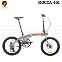 ราคา รถจักรยานพับอลูมิเนียม BACKER MOCCA 20นิ้ว 451 (29794832802)