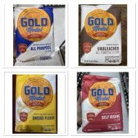 ราคา GOLD MEDAL Unbleached All Purpose Flour 2.26kg. แป้งสาลี เอนกประสงค์ไม่ขัดสี / All Purpose Flour / Self Rising / Bread F (40679059493)