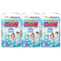 ราคา GOON PANTS กูนน์กางเกงผ้าอ้อมเด็ก Size XL 42 ชิ้น 3 แพ็ค ( ทั้งหมด 126 ชิ้น ) (286053866)