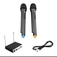 ราคา CEFLAR Micro Phone CM-002 ไมค์ไร้สาย/ไมค์ลอยคู่Wireless CM-002 Micro phone (23080025957)