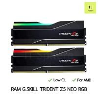 ราคา AMD RAM G SKILL TRIDENT Z5 NEO RGB 32GB BUS 6400 สีดำ BLACK DDR5 BUS6400 BUS 6000 6400 G.SKILL EXPO FORRYZEN FORAMD แรม (21287119175)