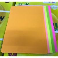 ราคา กระดาษสี Uni A4 80gsm 40 ตัว (คละสีเรืองแสง) / กระดาษสี Kertas Warna A4 (สีโปสเตอร์) / กระดาษสี A4 สีนีออน (17794770955)