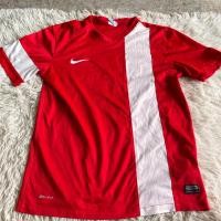 ราคา เสื้อกีฬาสีแดงคอวีแบรนด์nikeป้ายติด ไซส์ XL ของแท้ 100% (27641220067)