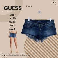 ราคา กางเกงยีนส์ขาสั้น กางเกงแบรนด์ guess (29122724716)