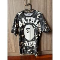 ราคา bape มือสอง เสื้อยืด camo เรืองแสงในที่มืด แท้100% (56161166091)