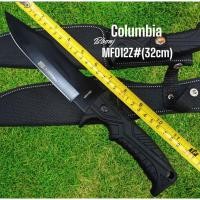 ราคา อุปกรณ์เดินป่ามีดพกเดินป่าแบบพกพาด้ามดำใบดำมีดพก:Columbia:MF012-Z:(32cm)มีดพกเดินป่าด้ามดำใบดำมีดพก ใช้งานอเนกประสงค์ (24061577337)