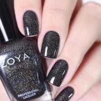 ราคา พร้อมส่ง Zoya Storm ยาทาเล็บสีดำผสมไมโครโฮโลกราฟฟิคกลิตเตอร์สีเงินเหลือบๆ เวลาเล่นแสง แท้ % (5226069575)