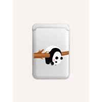 ราคา magnetic wallet magnetic card holder wallet ใหม่แอปเปิ้ลแม็กเซฟผู้ถือบัตรแม่เหล็กเหมาะสําหรับ ไอโฟน15มือโปร หนังผู้ถือบัตรแพนด้าน้อยน่ารัก14โปรแม็กซ์ กระเป๋าสตางค์หนังแท้มินิอุปกรณ์เสริมช่องเสียบการ์ด