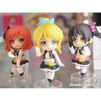 ราคา ฟิกเกอร์แท้ JP มือ1 -เซต3ตัว Nendoroid petite Love Live BiBi - Eli Ayase - Maki Nishikino - Nico Yazawa (683144383)