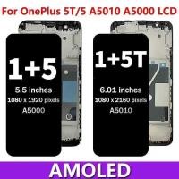 ราคา หน้าจอใหม่ 100% สำหรับ OnePlus 5 A5000 LCD 1+5 พร้อมจอสัมผัสและดิจิไทเซอร์ สำหรับ One Plus 5T A5010 LCD 1+5T พร้อมกรอบหน (26595209551)