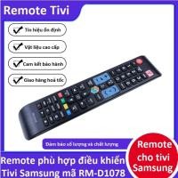 ราคา รีโมทคอนโทรล SAMSUNG RM-D1078 สําหรับสมาร์ททีวี - LED - ประเภทคุณภาพ LCD (55109361523)