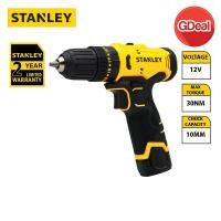 ราคา GDeal STANLEY ไดร์เวอร์สว่านไร้สาย 12V - SCD10D2K-B1 (47560738480)