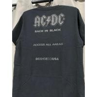 ราคา เสื้อยืดมือสอง วง ACDC x DC สีดำ ลายหลัง Black In Black หน้าวันพอยช์ สภาพใหม่มาก ปั้มคอลิขสิทธิ์แท้ Size L (48557986484)
