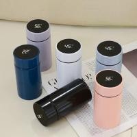 ราคา 200ML Smart Thermos Water Bottle Intelligent Temperature Display Stainless Steel Vacuum Flasks Thermoses with Filter Tee (29657142516)