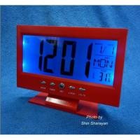 ราคา นาฬิกาตั้งโต๊ะ ตั้งพื้น นาฬิกาปลุก lcd มีไฟ ดิจิตอล (2123098918)
