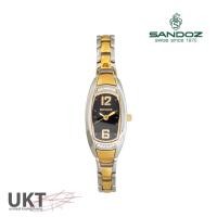 ราคา นาฬิกา SANDOZ รุ่น SD99267AG04 หน้าดำเข็มทอง สำหรับผู้หญิง (5734725172)