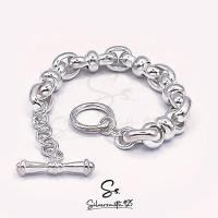 ราคา สร้อยเลส สร้อยข้อมือเงินแท้ สร้อยเลสเงินแท้ 92.5% (50610057060)