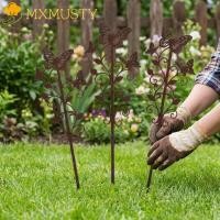 ราคา MXMUSTY โลหะผีเสื้อ Garden Stake, Wrought Iron สไตล์วินเทจผีเสื้อตกแต่ง Stake, Weatherproof Rust-Resistant Cutout ผีเสื้อ Rustic Yard Art Stake สนามหญ้ากลางแจ้ง (45513664184)
