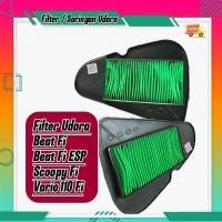 ราคา กรองอากาศ BEAT FI POP STREET ESP SCOOPY SPACY VARIO 110 F1 K16 (50510385776)