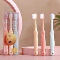 ราคา แปรงสีฟันขนนุ่มสำหรับเด็ก แปรงสีฟันขนนุ่ม แปรงสีฟัน สำหรับเด็ก 2-12ขวบ แพ็ค 3 ด้าม (12498565668)