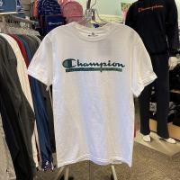 ราคา Champion เสื้อยืดแขนสั้นคอกลมลําลองสําหรับบุรุษแฟชั่น (54914304650)