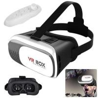 ราคา Eco VR Box 2.0 VR Glasses Headset แว่น 3D สำหรับสมาร์ทโฟนทุกรุ่น (White) แถมฟรี Remote Joystick (9836035619)